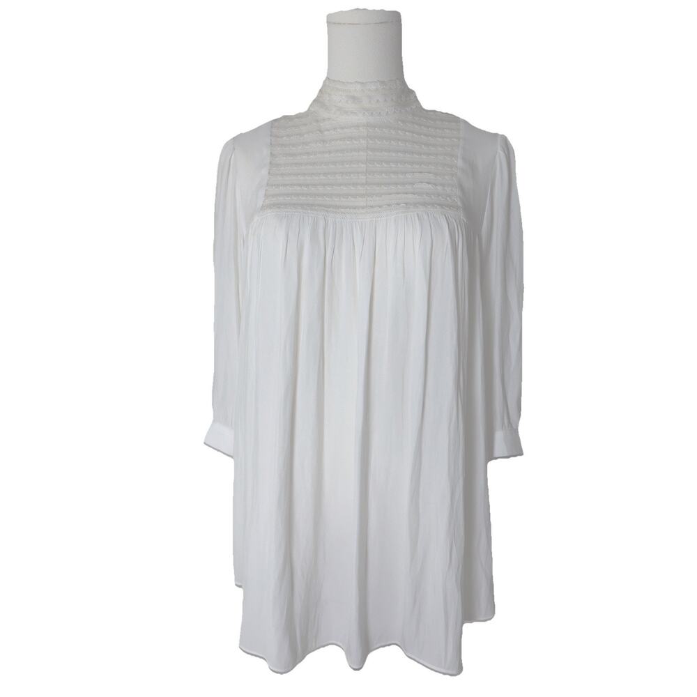 Smythe Prairie Tunic High Neck Top Size M